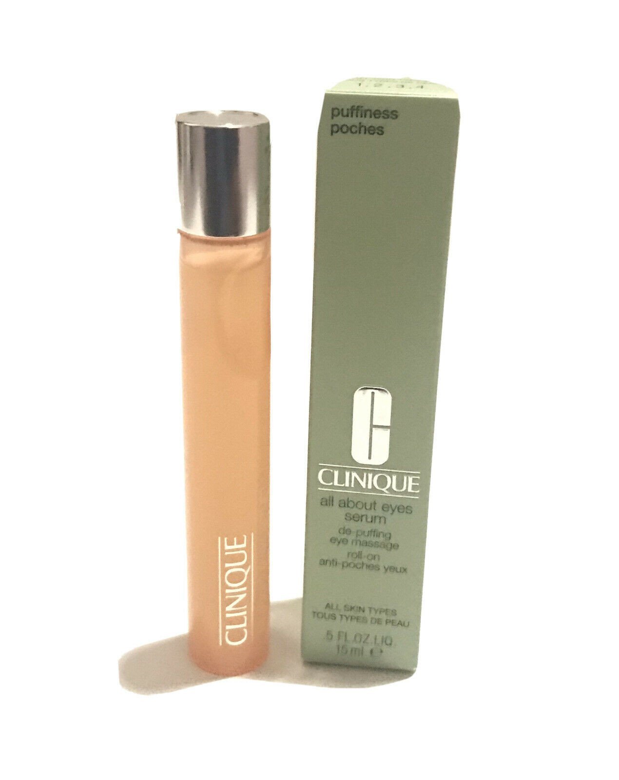 Clinique All About Eyes Serum De-Puffing Eye Massage Roll-On 15ml