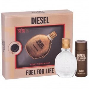 Diesel Fuel For Life Gift Set 30ml EDT Spray + 50ml Shower Gel