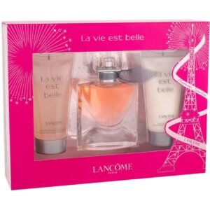 Lancome La Vie Est Belle Christmas Gift Set 30ml EDP + 50ml Body Lotion + 50ml Shower Gel