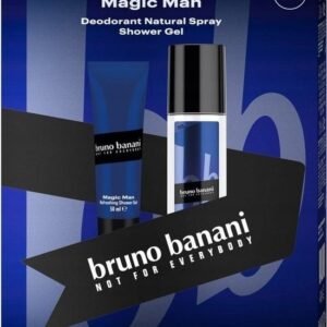 Bruno Banani Magic Man Gift Set 75ml Deodorant Natural Spray + 50ml Shower Gel