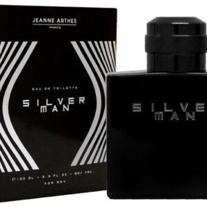 Jeanne Arthes Silver Man Eau de Toilette 100ml Spray