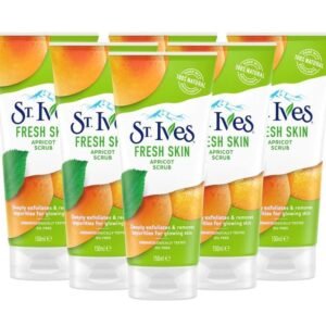 St. Ives Fresh Skin Invigorating Apricot Face Scrub 6 x 150ml