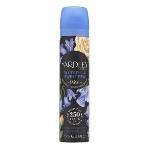 Yardley English Bluebell & Sweet Pea 75ml Body Spray