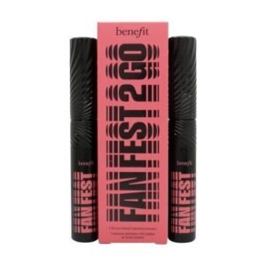 Benefit Fan Fest Fanning & Volumizing Mascara Duo Set 2x 8.5g Fanfest Volumizing Black Mascara