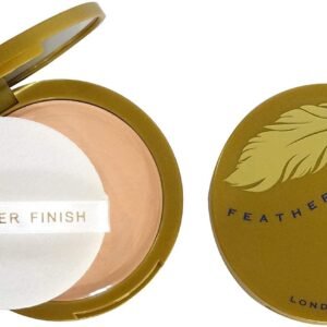 Mayfair Feather Finish Compact Powder with Mirror 10g - 04 Medium Fair