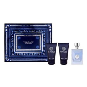 Versace pour Homme Gift Set 50ml EDT + 50ml Shower Gel + 50ml Aftershave Balm