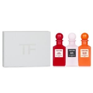 Tom Ford Private Blend Mini Decanter Gift Set 12ml Rose Prick EDP + 12ml Lost Cherry EDP + 12ml Bitter Peach EDP