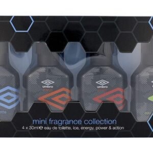 Umbro Mini Fragrance Collection Gift Set 30ml Ice EDT + 30ml Action EDT + 30ml Power EDT + 30ml Energy EDT