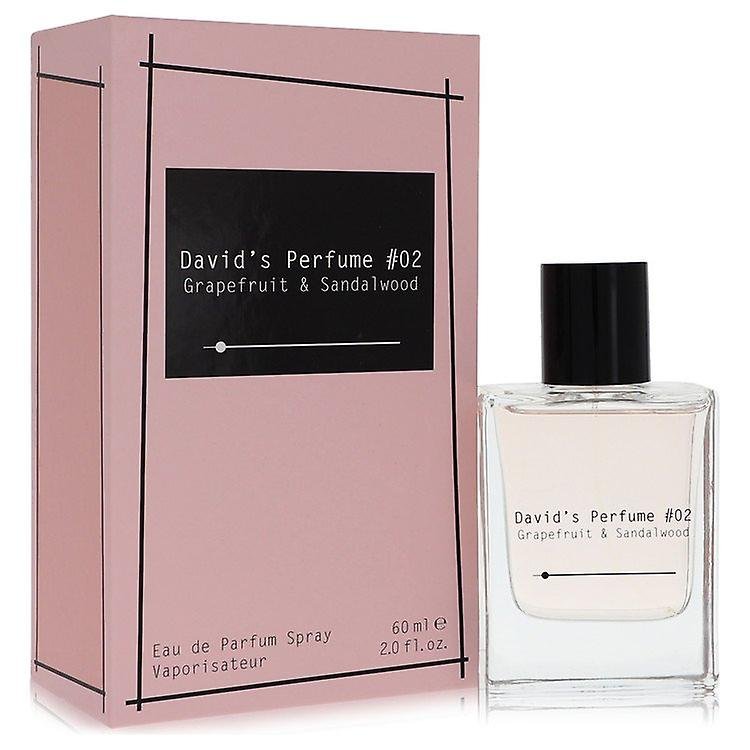 David's Perfume #02 Grapefruit & Sandalwood Eau de Parfum 60ml Spray