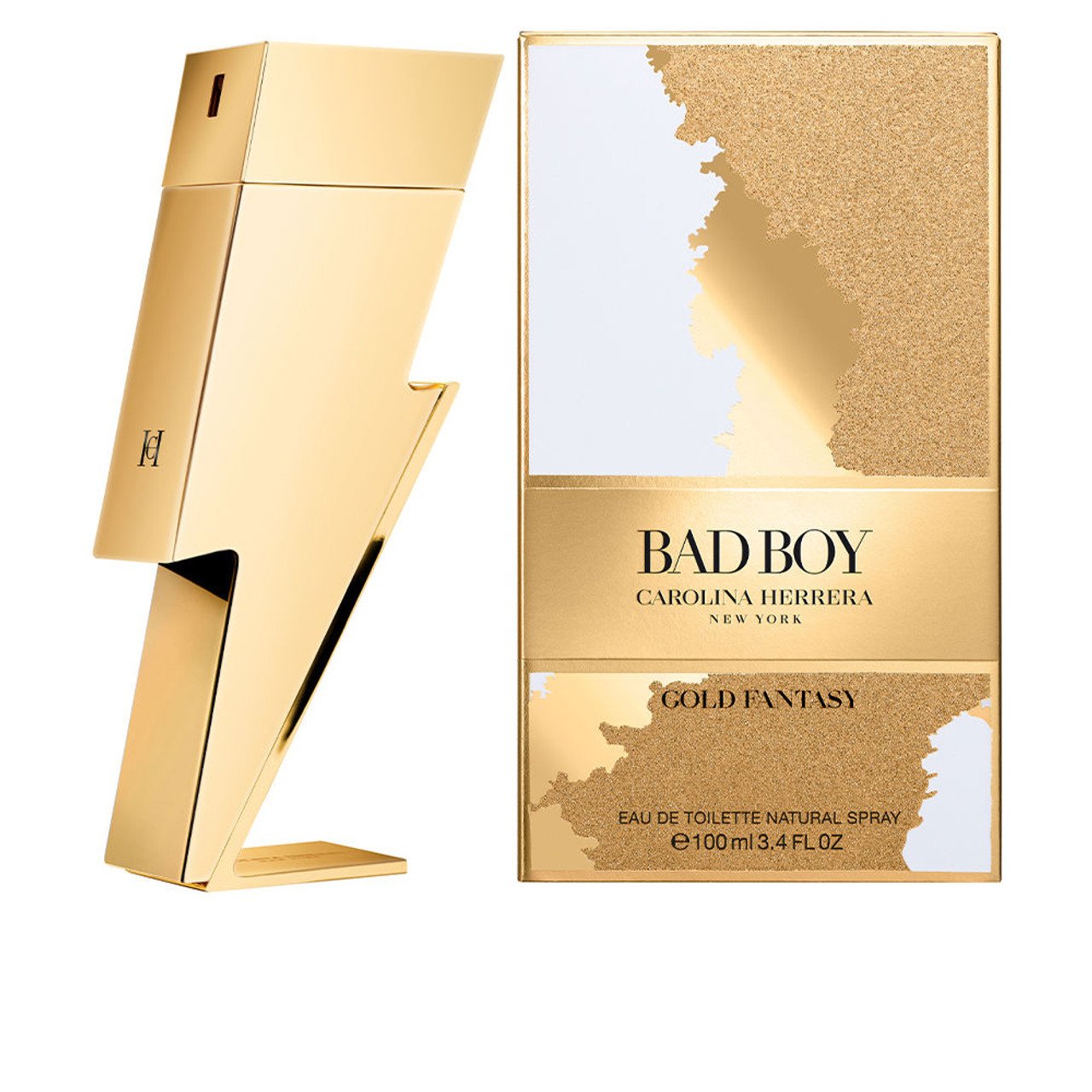 Carolina Herrera Bad Boy Gold Fantasy Eau de Toilette 100ml Spray