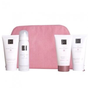 Rituals The Ritual of Sakura Gift Set 70ml Shampoo + 70ml Conditioner + 70ml Body Cream + 50ml Foaming Shower Gel + Bag