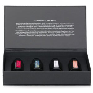 L'Artisan Parfumeur Iconique Set - Passage Danfe EDT 5ml +En Aire De Bretagne EDP 5ml + Chasse Au Papion EDT 5ml + Memo World Rose EDP 5ml