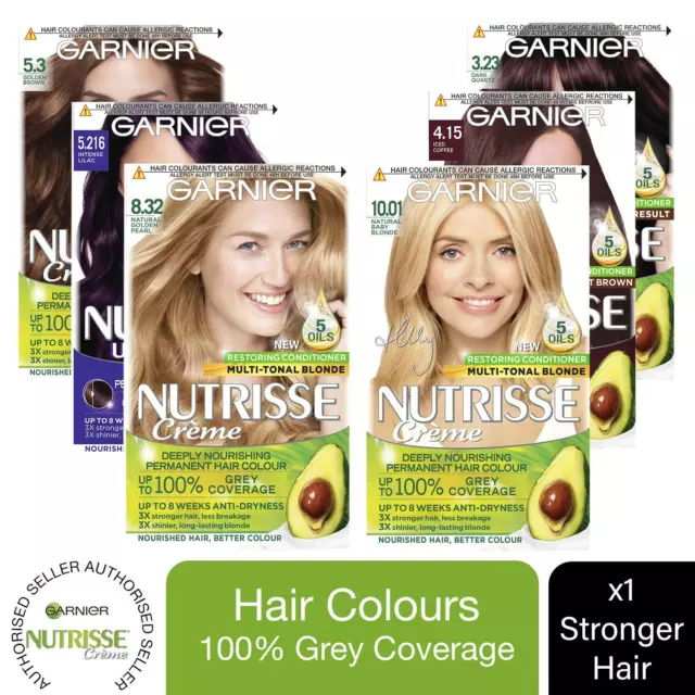 Garnier Nutrisse Ultra Color Intense Permanent Colour 160ml - 5.21 Intense Lilac