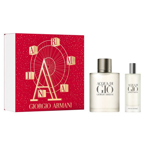Giorgio Armani Acqua Di Gio Christmas Gift Set 50ml EDT + 15ml EDT