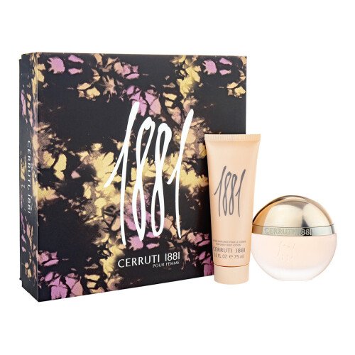 Cerruti 1881 Pour Femme Gift Set 50ml EDT + 75ml Body Lotion