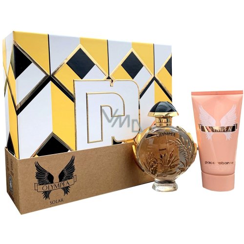 Paco Rabanne Olympéa Solar Gift Set 50ml EDP Spray + 75ml Body Lotion