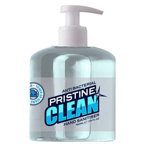 Pristine Clean 70% Alcohol Hand Sanitizer 500ml