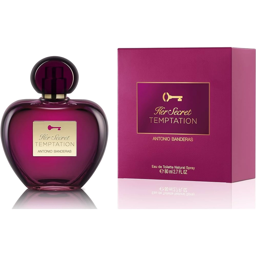 Antonio Banderas Her Secret Temptation Eau de Toilette 80ml Spray
