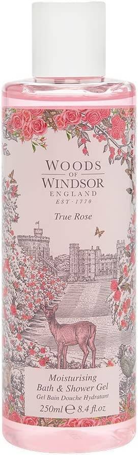 Woods of Windsor True Rose Moisturising Bath & Shower Gel 250ml