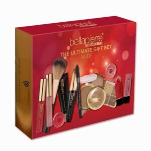Bellapierre Cosmetics Ultimate Gift Set 12 Pieces (Eye Palette 4.8g - Lipstick 3.5g - Mascara 9ml - Primer 30ml - Eye Liner 1.8g (Female))