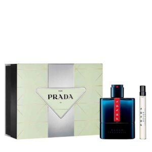 Prada Luna Rossa Ocean Eau de Toilette Gift Set 100ml EDT + 10ml EDT