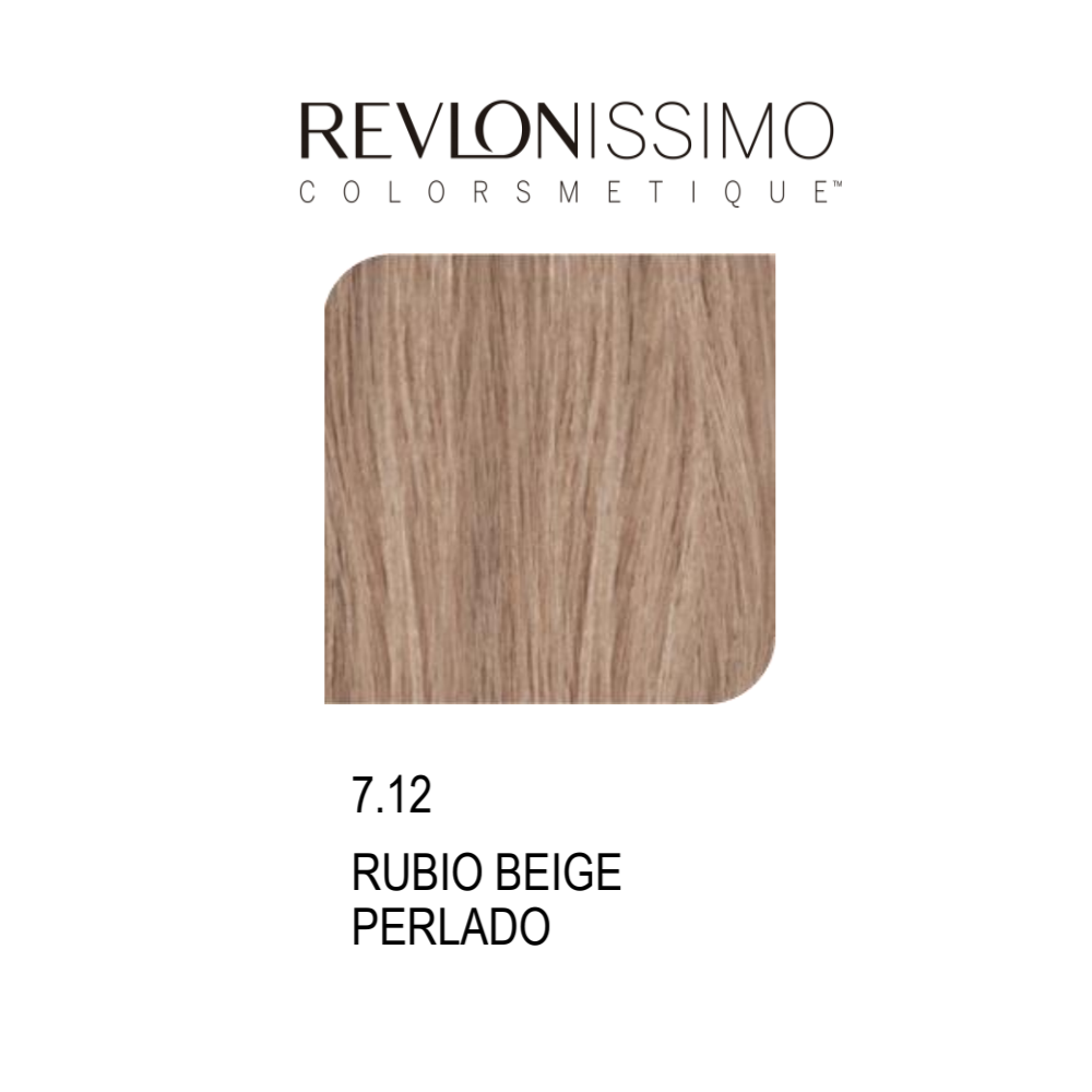 Revlon Revlonissimo Colorsmetique 60ml - 7.12 Pearly Beige Blonde