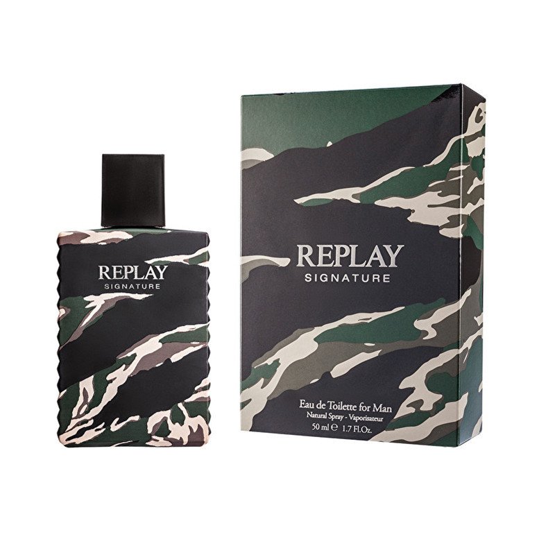 Replay Signature for Men Eau de Toilette 50ml Spray