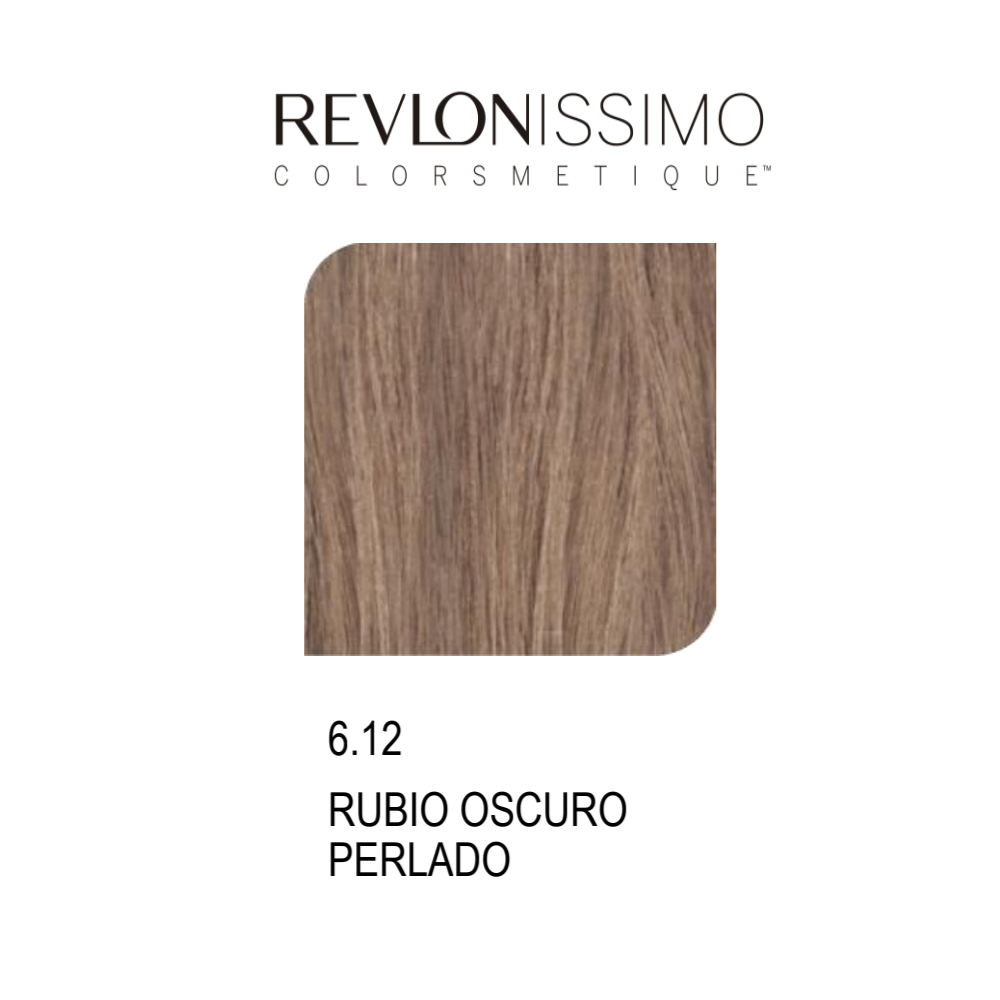 Revlon Revlonissimo Colorsmetique 60ml - 6.12 Dark Pearly Blonde