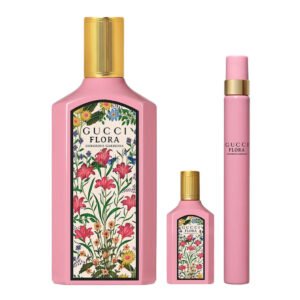 Gucci Flora Gorgeous Gardenia Eau de Parfum Gift Set 100ml EDP + 10ml EDP + 5ml EDP