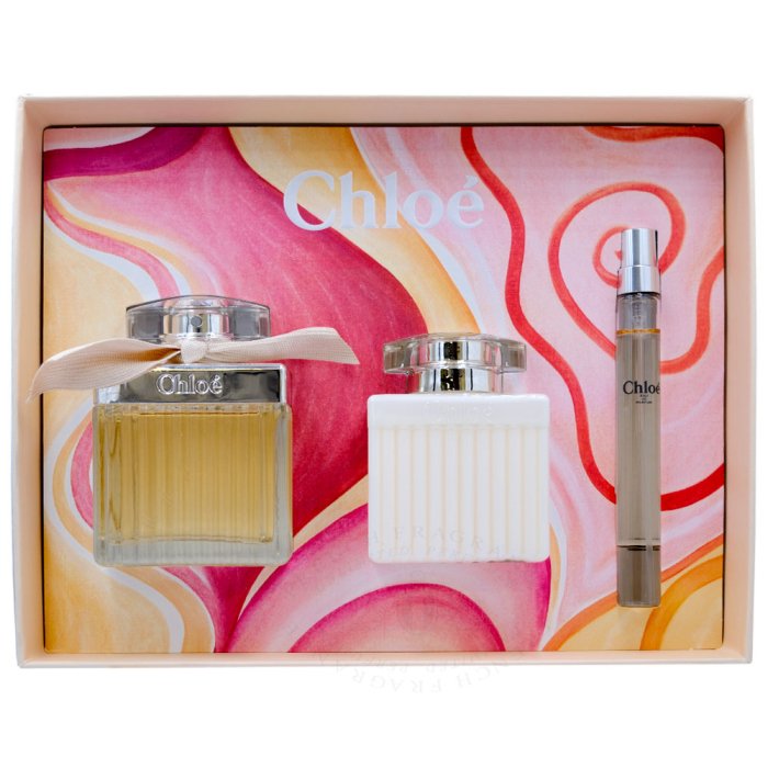 Chloé Signature Gift Set 75ml EDP + 100ml Body Lotion + 10ml EDP