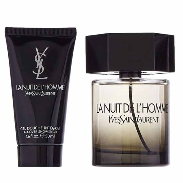 Yves Saint Laurent La Nuit de L'Homme Gift Set 100ml EDT + 50ml Shower Gel