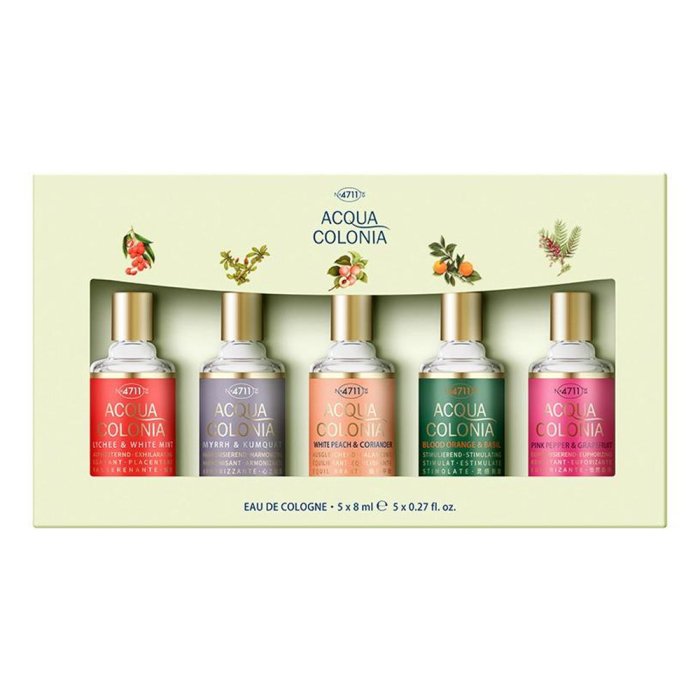 Mäurer & Wirtz 4711 Acqua Colonia Miniatures Gift Set 5 x 8ml