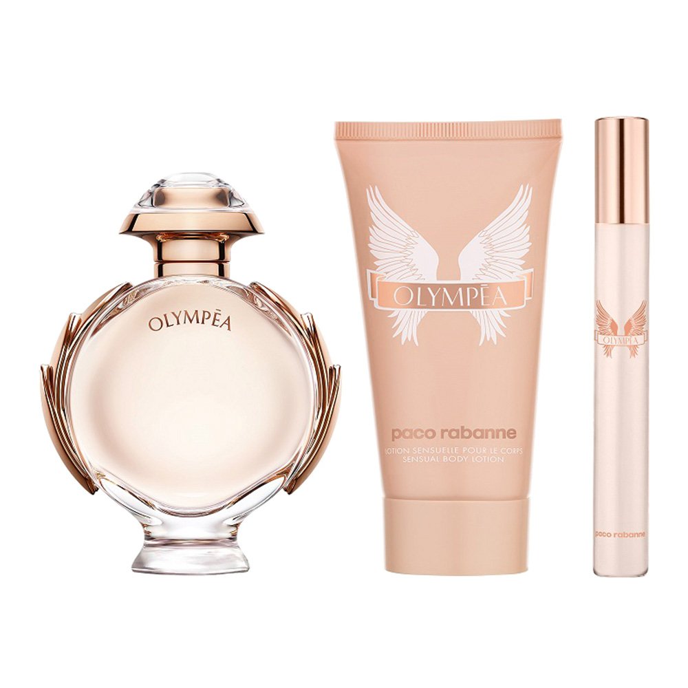 Paco Rabanne Olympea Gift Set 50ml EDP + 75ml Body Lotion + 10ml EDP
