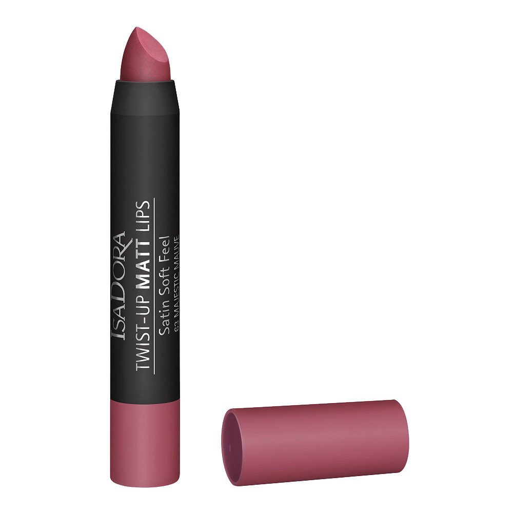 IsaDora Twist-Up Matt Lips Lipstick 3.3g - 63 Majestic Mauve