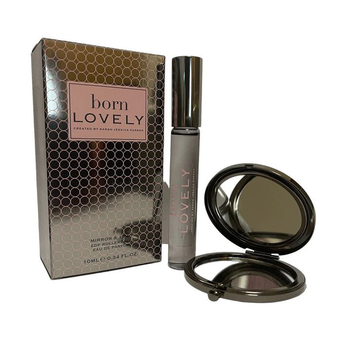 Sarah Jessica Parker Born Lovely Gift Set 10ml EDP Rollerball + Mirror