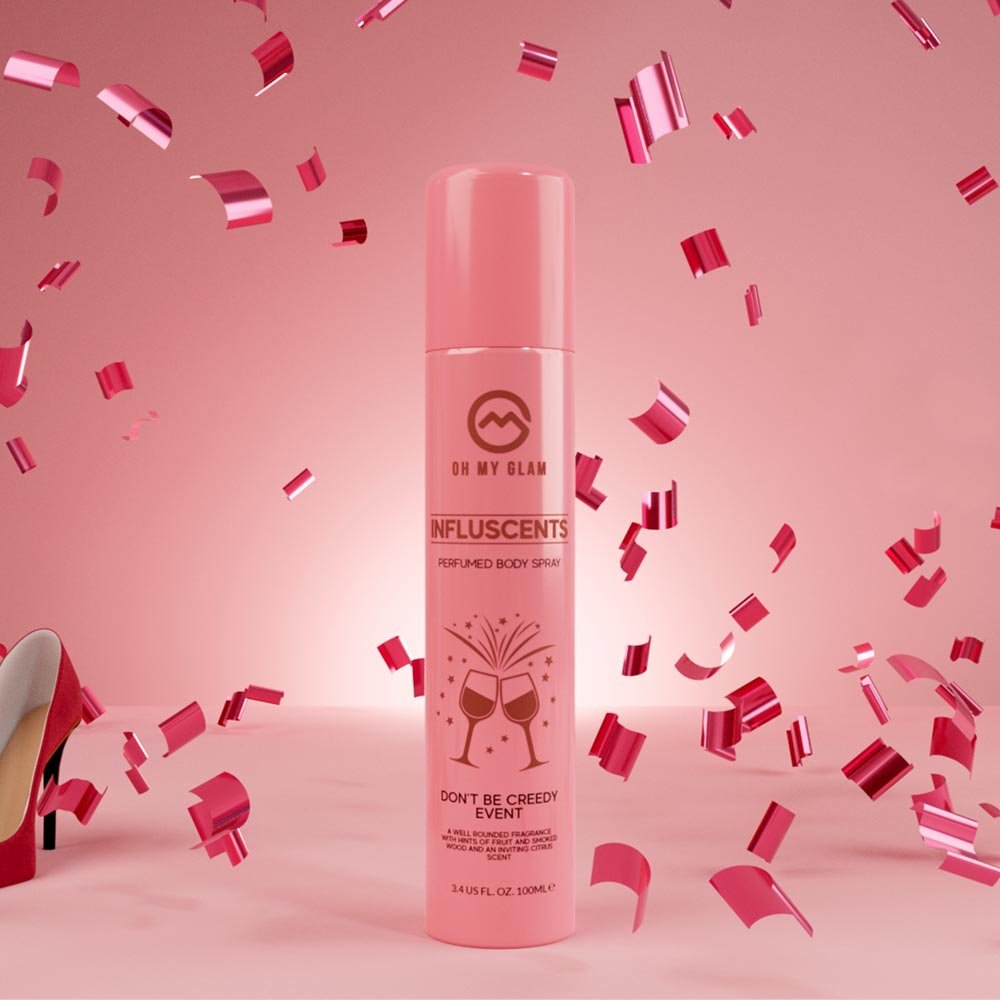 Oh My Glam Influscents Body Spray 100ml - Don't Be Creedy: Event