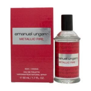 Emanuel Ungaro Metallic Fire Men Eau de Toilette 50ml Spray