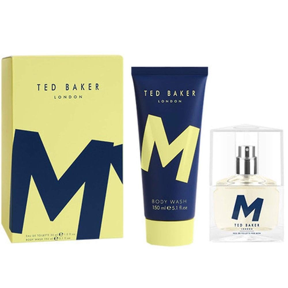Ted Baker M Blue Yellow Gift Set 30ml EDT + 150ml Shower Gel