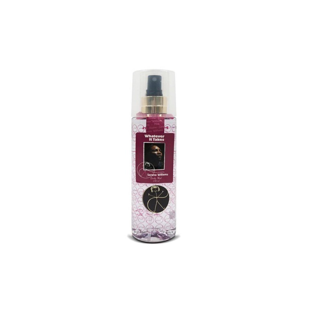 Whatever It Takes Serena Williams Breath Of Passion Flower Body Mist 240ml Spray
