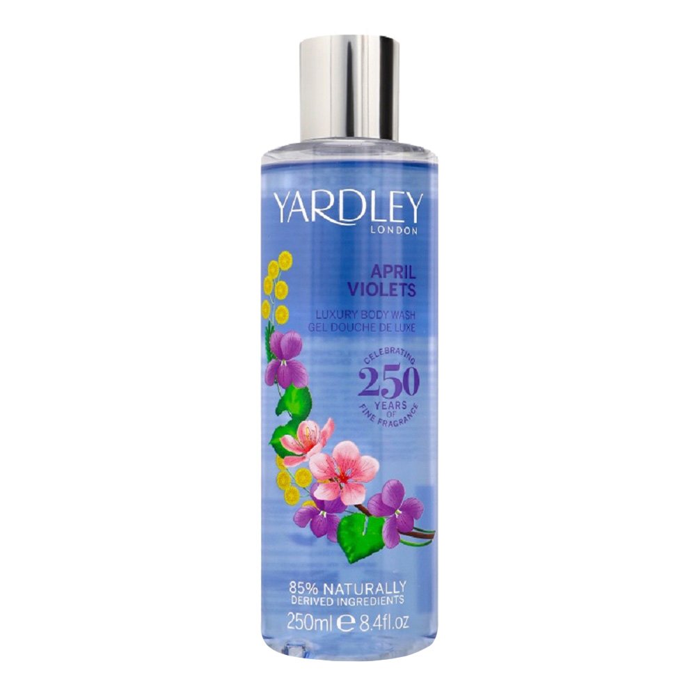 Yardley April Violets Body Wash 250ml