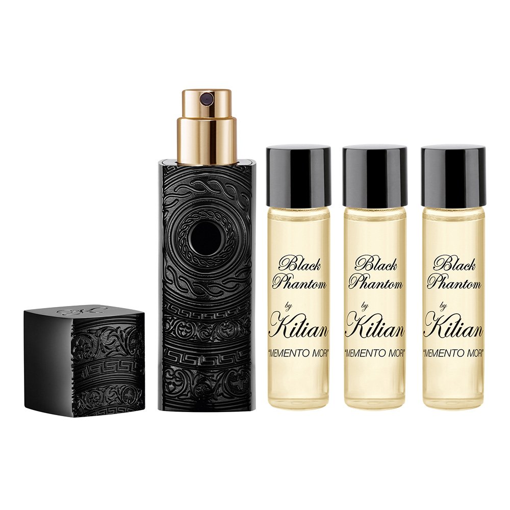 By Kilian Black Phantom Gift Set 4 x 7.5ml EDP Refill + Travel Spray