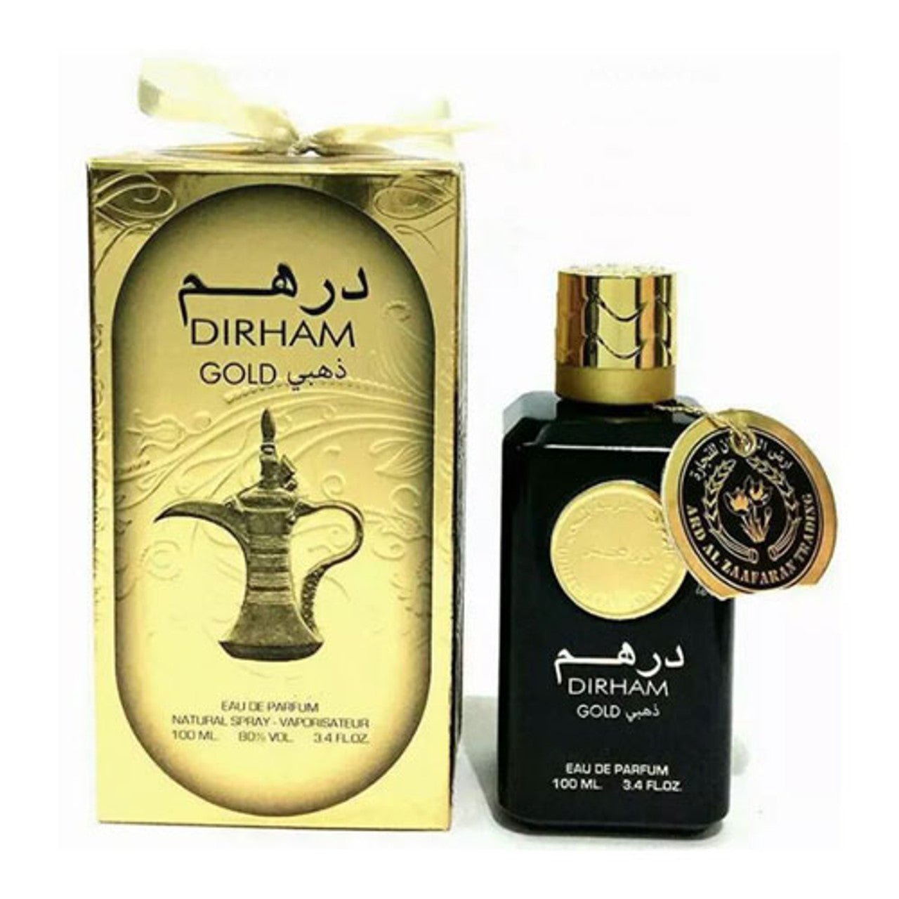 Ard Al Zaafaran Dirham Gold Eau de Parfum 100ml Spray