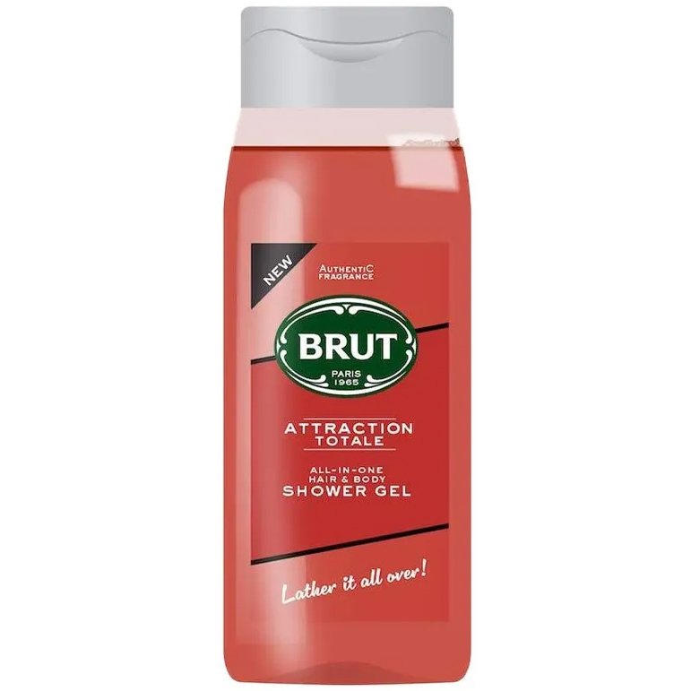 Brut Attraction Totale Shower Gel 500ml