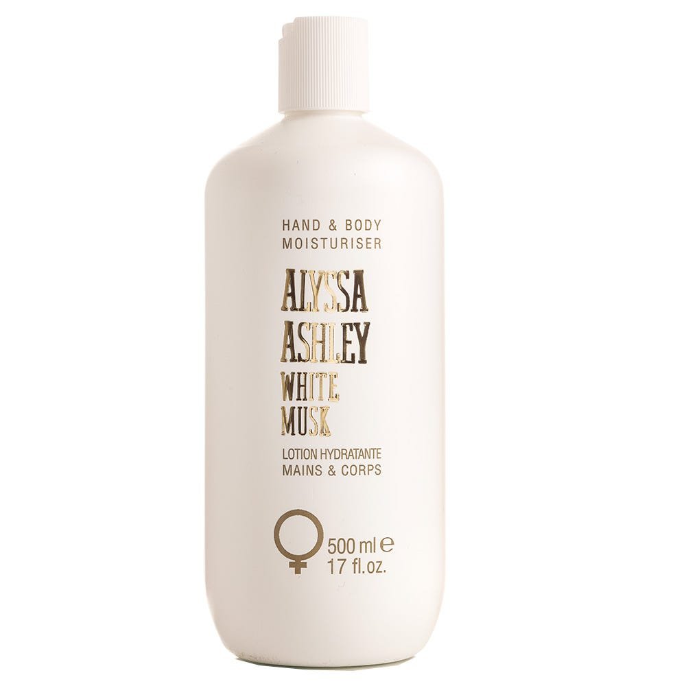 Alyssa Ashley White Musk Hand and Body Moisturiser 500ml