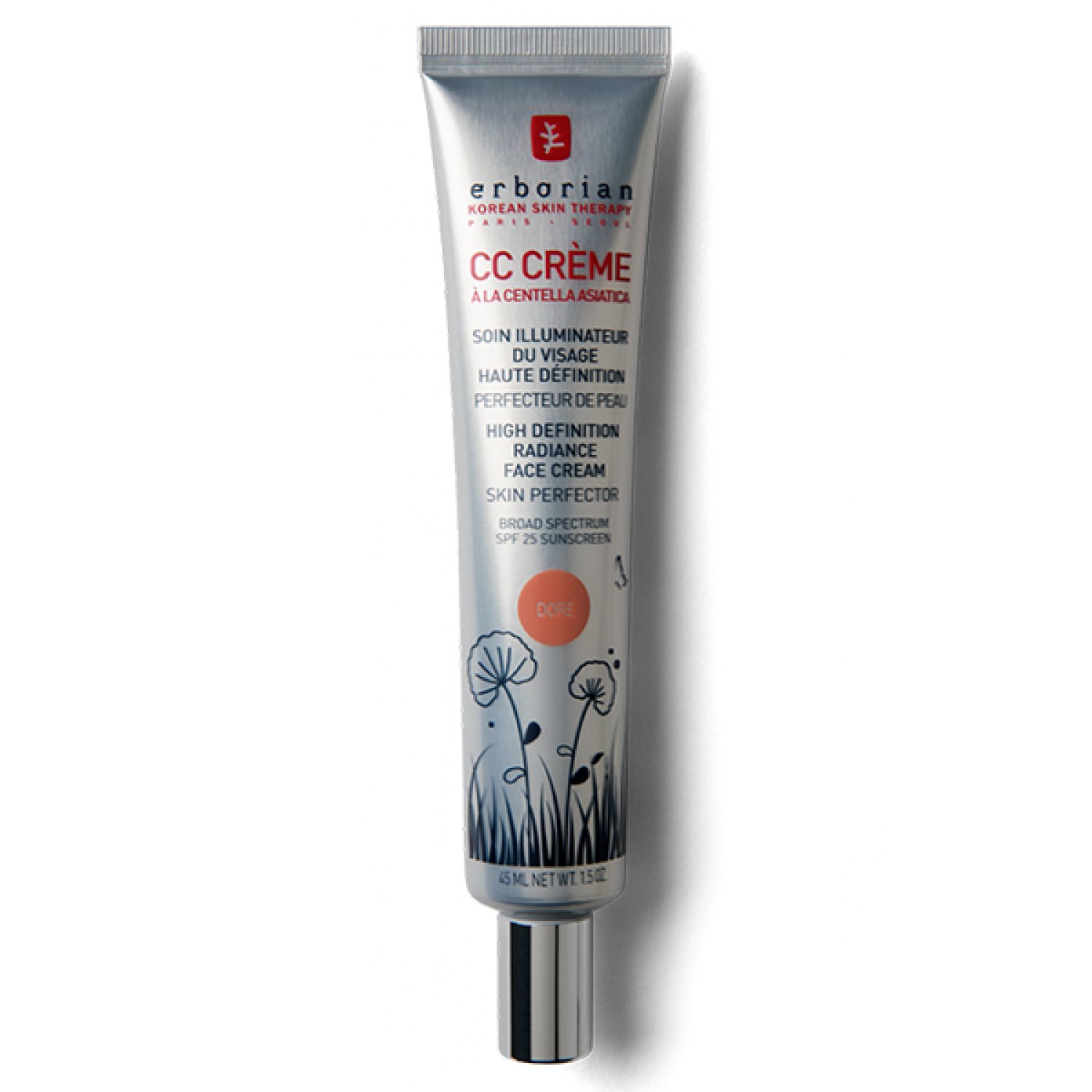 Erborian CC High Definition Radiance Face Cream SPF25 15ml - Dore