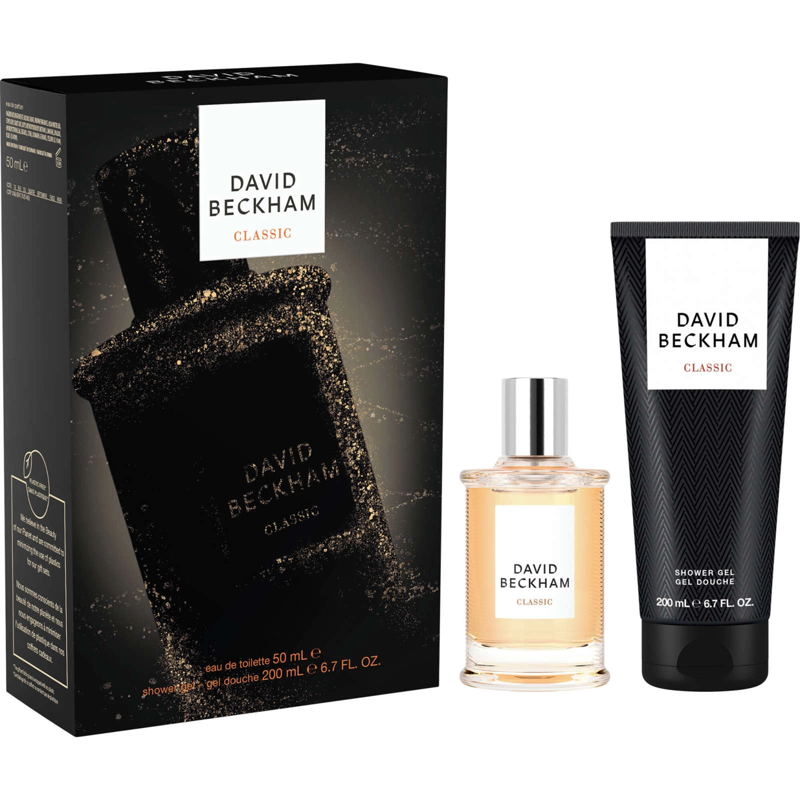 David Beckham Classic Gift Set 50ml EDT + 200ml Shower Gel