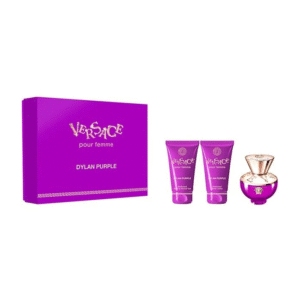 Versace Pour Femme Dylan Purple Gift Set 50ml EDP + 50ml Shower Gel + 50ml Body Lotion