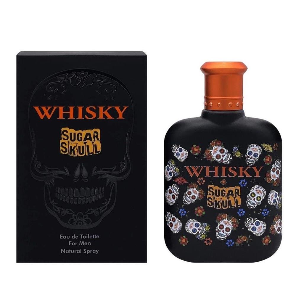 Evaflor Whisky Sugar Skull Eau de Toilette 100ml Spray