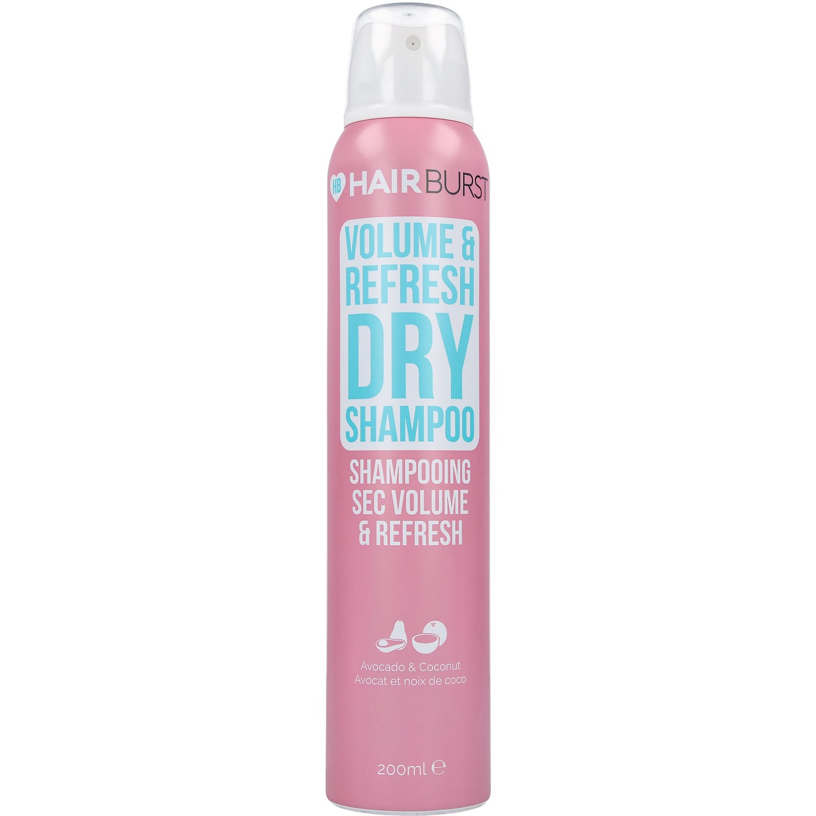 Hairburst Volume and Refresh Dry Shampoo 200ml