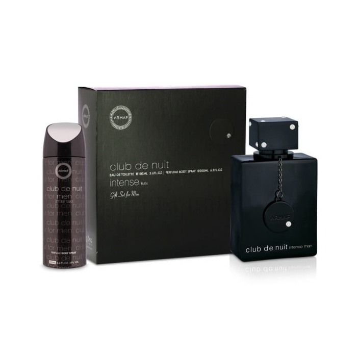 Armaf Club De Nuit Intense Gift Set 105ml EDT + 200ml Body Spray